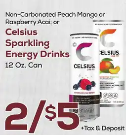 DeCicco & Sons Celsius Sparkling Energy Drinks offer