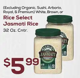 DeCicco & Sons Rice Select Jasmati Rice offer