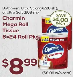 DeCicco & Sons Charmin Mega Roll Tissue offer