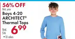 Boscov's Boys 4-20 ARCHITECT Thermal Tops offer