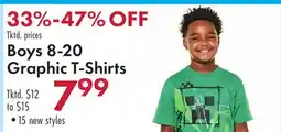 Boscov's Boys 8-20 Graphic T-Shirts offer