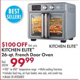 Boscov's KITCHEN ELITE 26-qt. French Door Oven offer