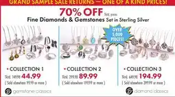 Boscov's Fine Diamonds & Gemstones Set in Sterling Silver offer