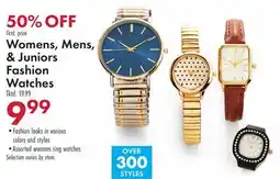 Boscov's Women's, Men's & Juniors Fashion Watches offer