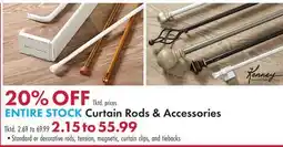 Boscov's Curtain Rods & Accessories offer