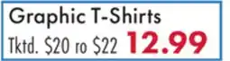 Boscov's Graphic T-Shirts offer