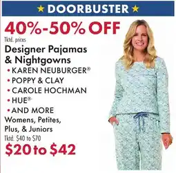 Boscov's Designer Pajamas & Nightgowns offer