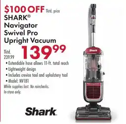 Boscov's SHARK Navigator Swivel Pro Upright Vacuum offer