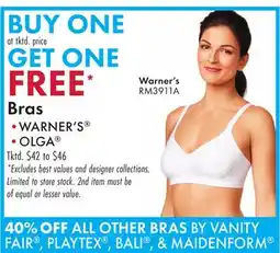 Boscov's Bras offer