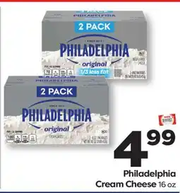 Weis Markets Philadelphia Cream Cheese offer