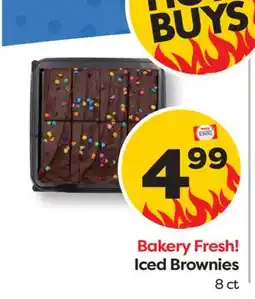 Weis Markets Bakery Fresh! Iced Brownies offer