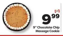 Weis Markets 9 Chocolate Chip Message Cookie offer
