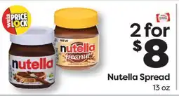 Weis Markets Nutella Spread offer