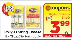 Weis Markets Polly-O String Cheese offer