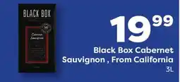 Weis Markets Black Box Cabernet Sauvignon offer