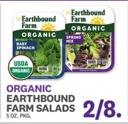 Kings Food Markets ORGANIC EARTHBOUND FARM SALADS offer