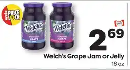 Weis Markets Welch's Grape Jam or Jelly offer
