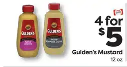 Weis Markets Gulden's Mustard offer