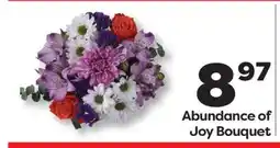Weis Markets Abundance of Joy Bouquet offer
