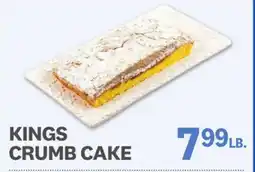 Kings Food Markets KINGS CRUMB CAKE offer
