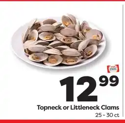 Weis Markets Topneck or Littleneck Clams offer