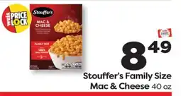 Weis Markets Stouffer's Family Size Mac & Cheese offer