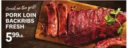 Kings Food Markets PORK LOIN BACKRIBS FRESH offer
