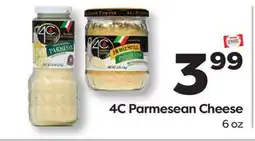 Weis Markets 4C Parmesean Cheese offer