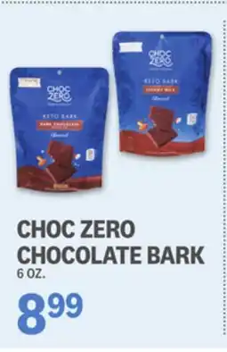 Kings Food Markets CHOC ZERO CHOCOLATE BARK offer