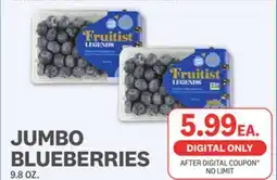 Kings Food Markets JUMBO BLUEBERRIES offer