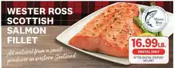 Kings Food Markets WESTER ROSS SCOTTISH SALMON FILLET offer