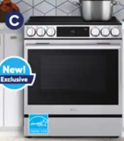 Lowe's 6.3-cu ft Air Fry Slide-In Electric Range offer