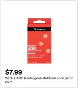 CVS Neutrogena stubborn acne patch 24 ct offer
