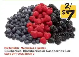 Winn Dixie Blueberries, Blackberries or Raspberries offer