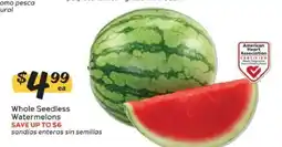 Winn Dixie Whole Seedless Watermelons offer