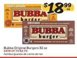 Winn Dixie Bubba Original Burgers 32 oz offer