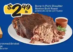 Winn Dixie Bone-In Pork Shoulder Boston Butt Roast offer