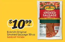 Winn Dixie Eckrich Original Smoked Sausage offer