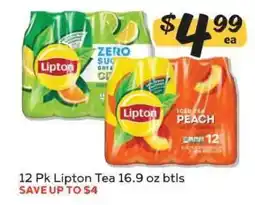 Winn Dixie Lipton Tea offer
