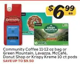 Winn Dixie Community Coffee or Green Mountain, Lavazza, McCafé, Donut Shop, Krispy Kreme offer