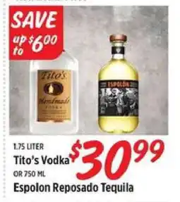 Rouses Espolon Reposado Tequila offer