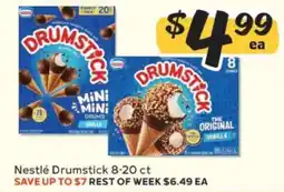 Winn Dixie Nestlé Drumstick 8-20 ct offer