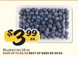 Winn Dixie Blueberries offer