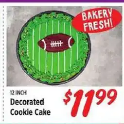 Rouses 12 INCH Decorated Cookie Cake offer