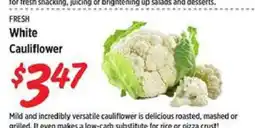 Rouses White Cauliflower offer