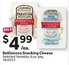 Stop&Shop BelGioioso Snacking Cheese offer