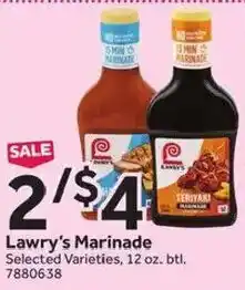 Stop&Shop Lawry's Marinade offer