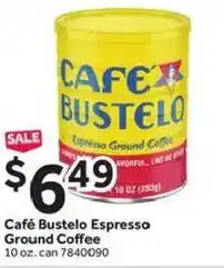 Stop&Shop Cafe Bustelo Espresso Ground Coffee offer