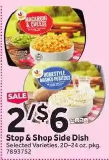 Stop&Shop Stop & Shop Side Dish offer