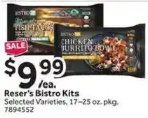 Stop&Shop Reser's Bistro Kits offer